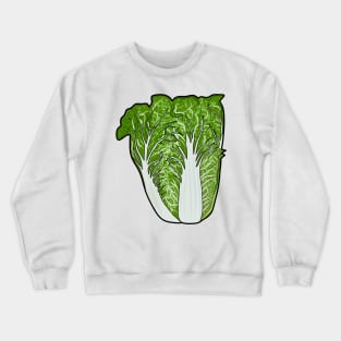 Chinese cabbage cartoon illustration Crewneck Sweatshirt